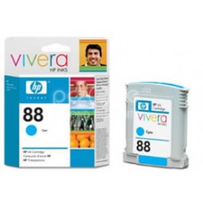 Cartus cerneala HP 88 Large Cyan Ink Cartridge with Vivera Ink - C9391AE